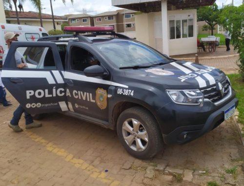 Preso temporariamente homem que matou pai e acertou filha, em Valparaíso