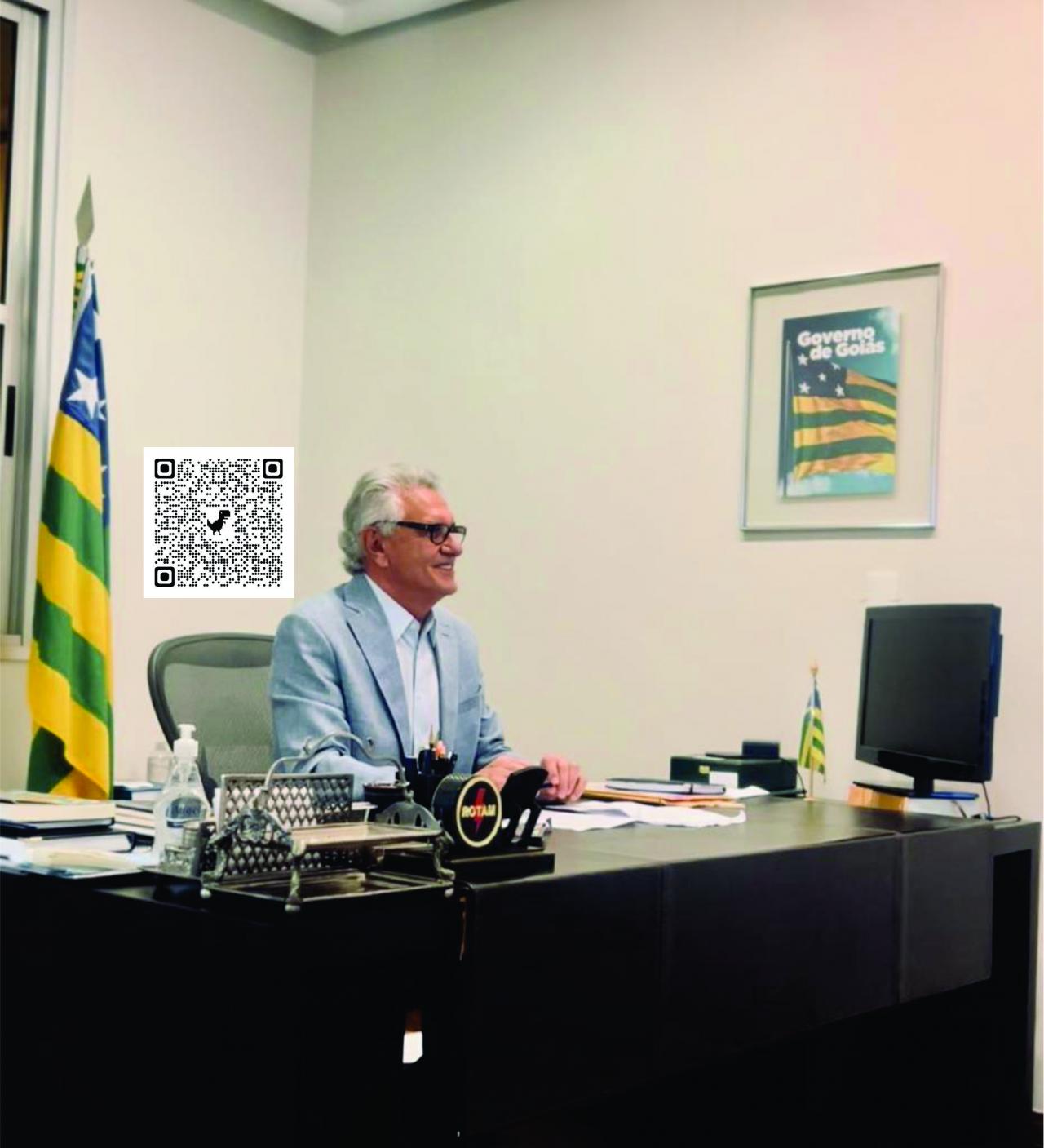 “O dinheiro sai do agro e volta para o agro”, afirma Caiado sobre nova contribuição