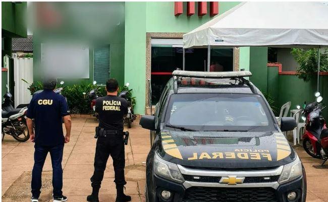 PF cumpre mandados em investigação de desvio de dinheiro e fraudes em licitações na Saúde de Porangatu