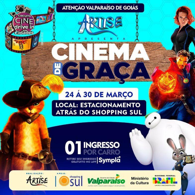 VALPARAÍSO RECEBE A 5° EDIÇÃO DO CIRCUITO CINEMA DRIVE IN