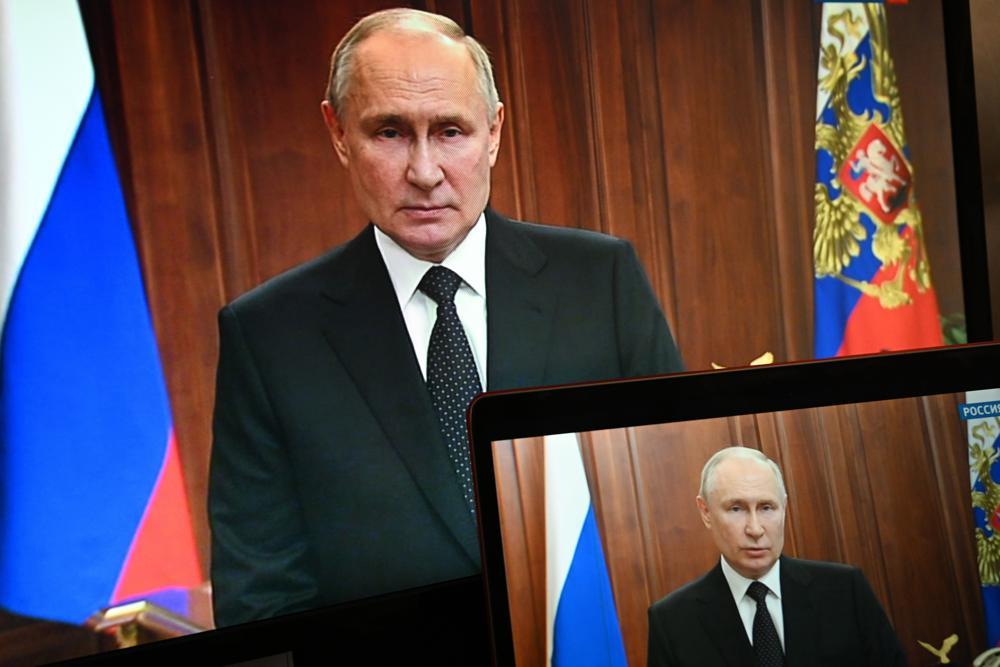 As forças do chefe mercenário avançam em direção a Moscou enquanto Putin promete punição severa para os líderes da rebelião