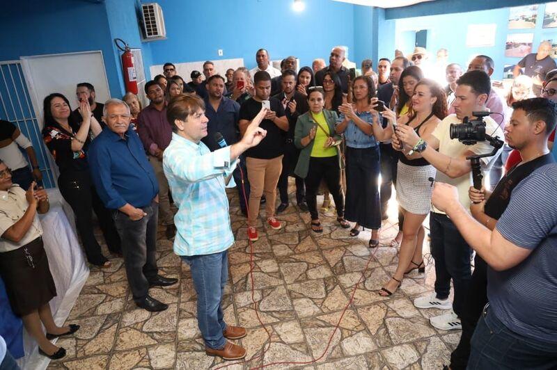 Bruno Peixoto inaugura escritório na Cidade Ocidental e reforça aproximação entre a Alego e o Entorno do DF