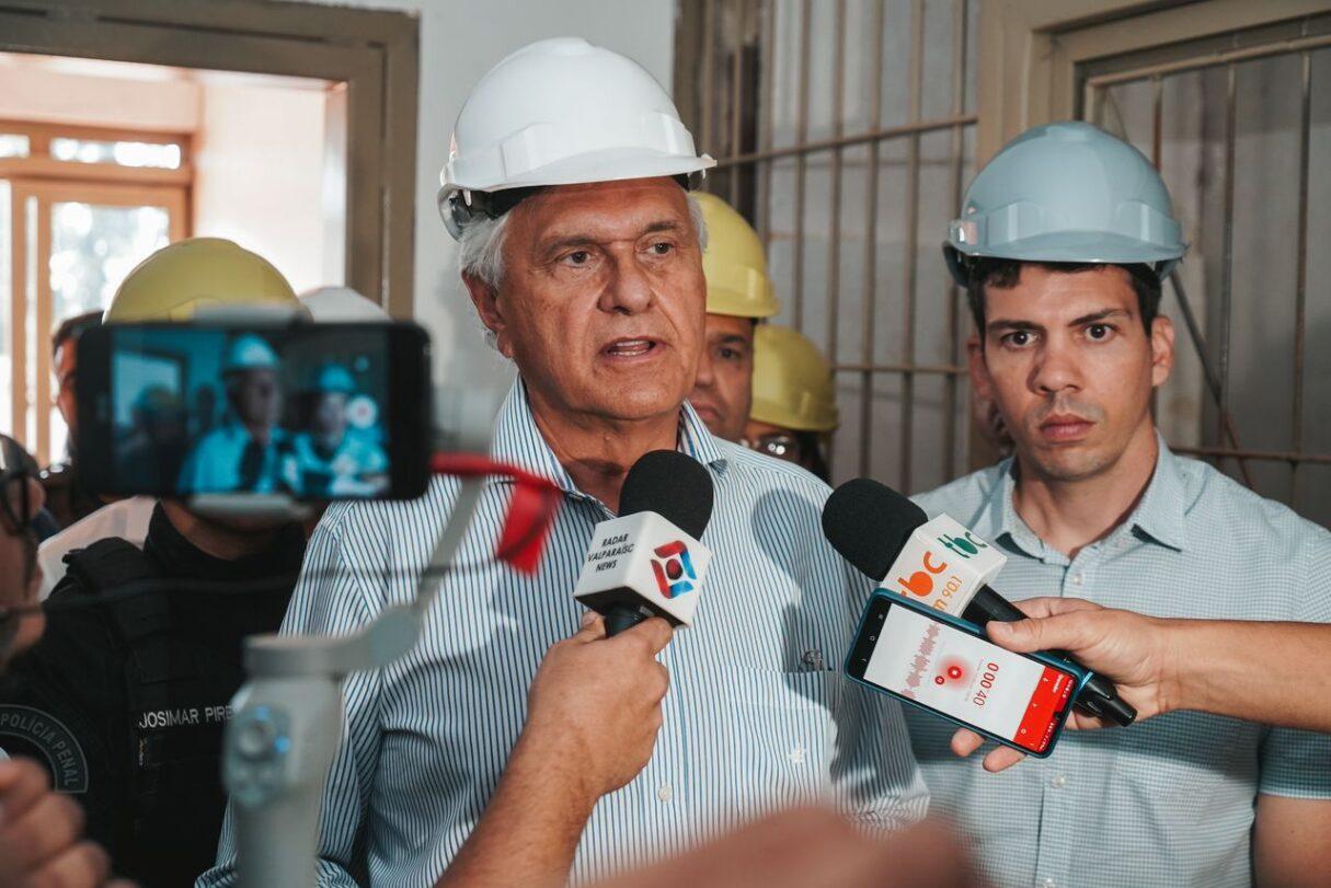 Obra do presídio em Novo Gama é vistoriada