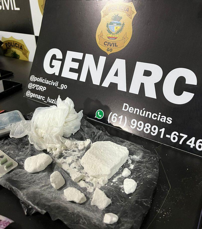 PCGO prende três pessoas em ação contra o tráfico de drogas em Valparaíso de Goiás