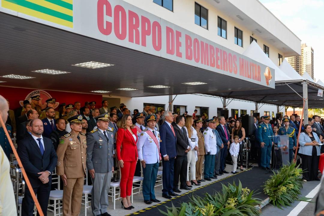 “Vamos aumentar em quase 1/3 o efetivo da corporação”, anuncia Caiado durante celebração ao Dia Nacional do Bombeiro