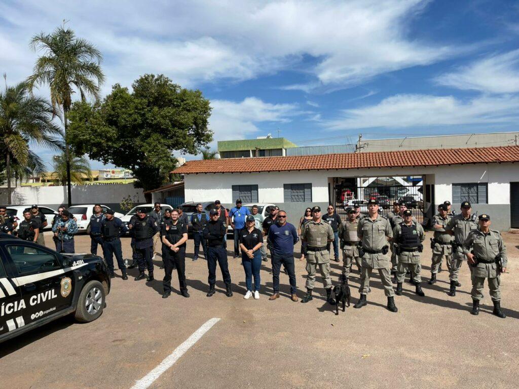 FORÇAS DE SEGURAÇA REALIZAM A 5° OPERAÇÃO INTEGRAÇÃO EM VALPARAÍSO DE GOIÁS