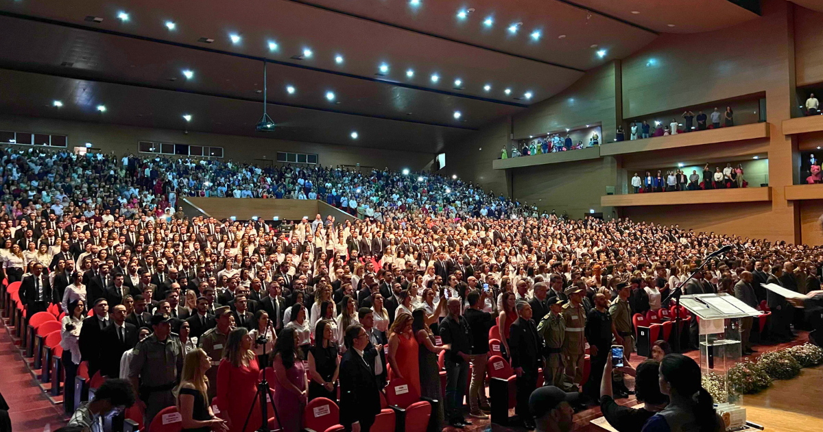 Mais de mil candidatos se formam no maior Curso de Formação da PCGO