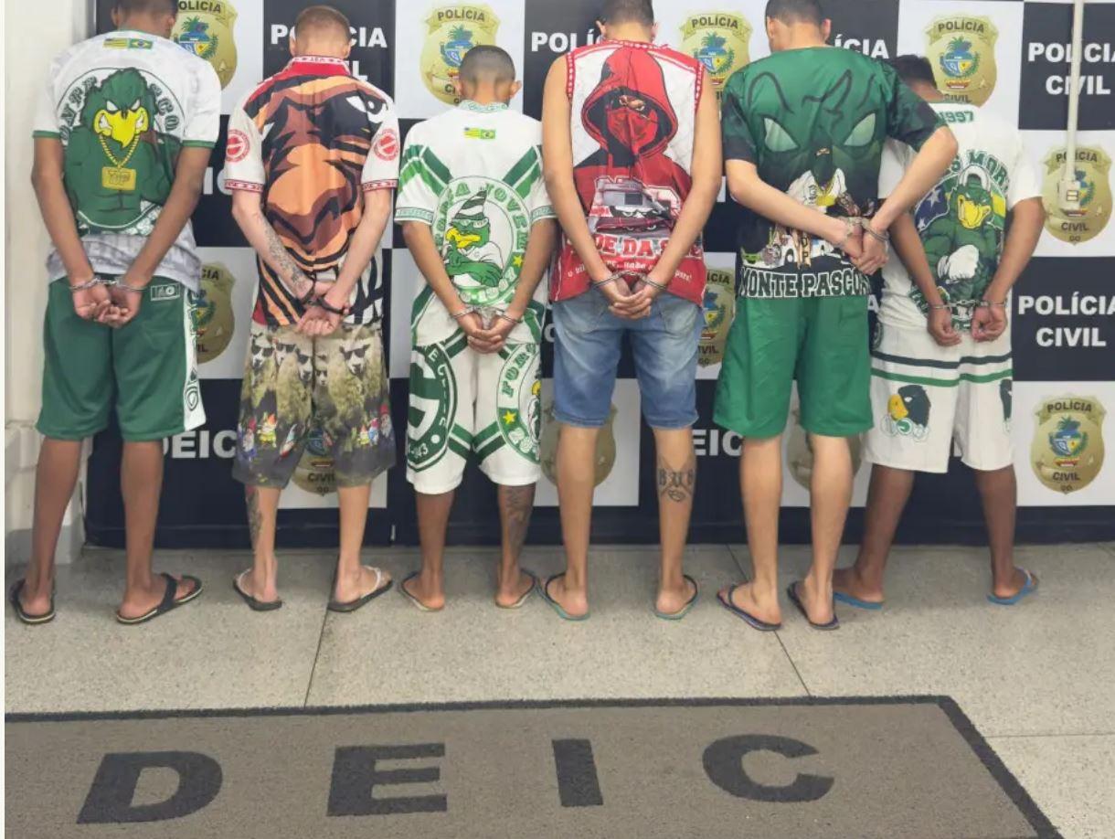 Operação prende integrantes de torcidas rivais em Goiânia