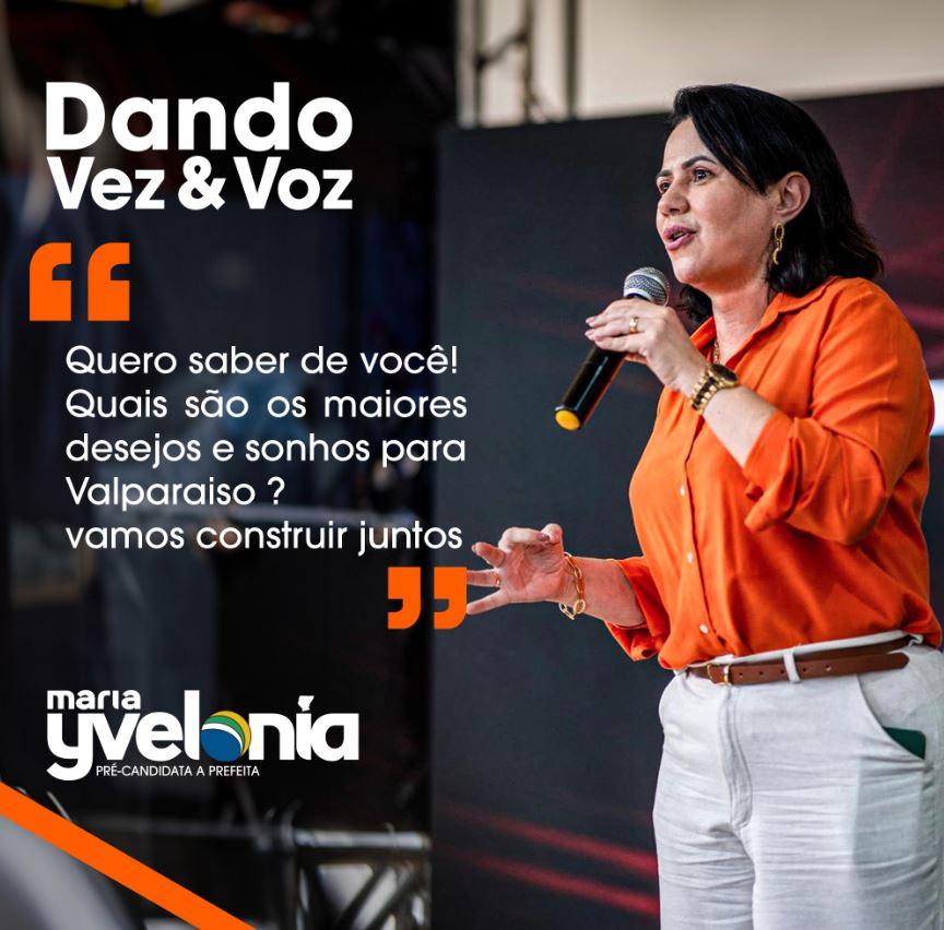 Desde o início da minha jornada na construção de um futuro para Valparaíso de Goiás