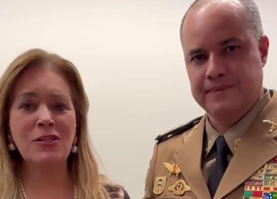 Reunião da Bancada Goiana com as Forças de Segurança de Goiás, com direito a homenagem