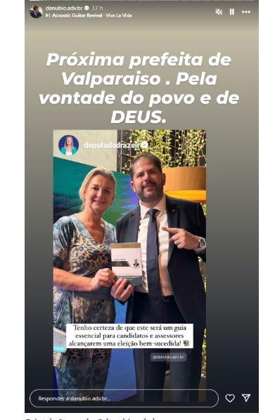 Confusão no grupo Mossoró – Contra Marcus Vinícius, advogado do prefeito chama Zeli de próxima prefeita de Valparaíso