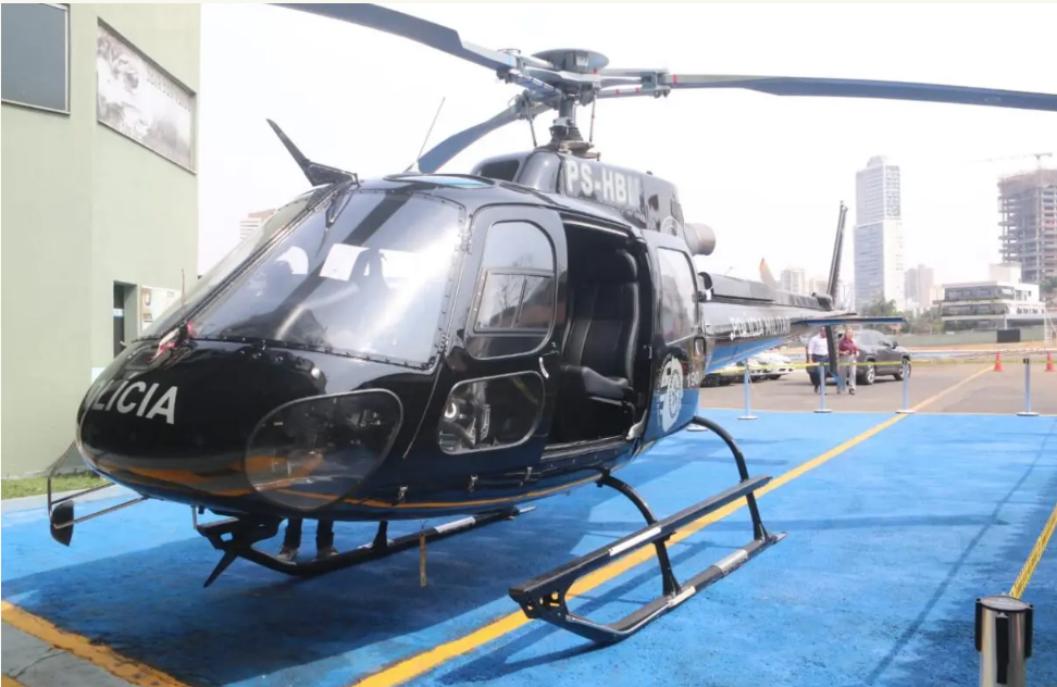 Governo entrega novo helicóptero à Polícia Militar