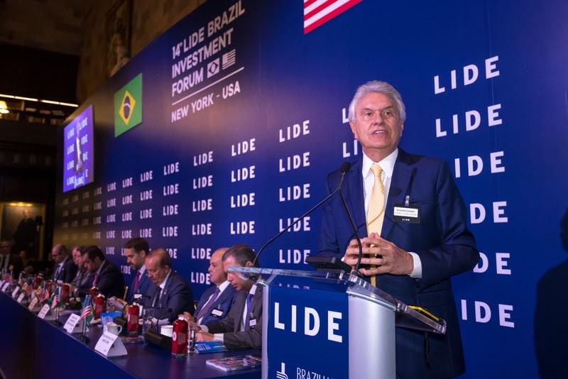 Caiado defende “presidencialismo forte” e mais autonomia para governadores em evento nos Estados Unidos