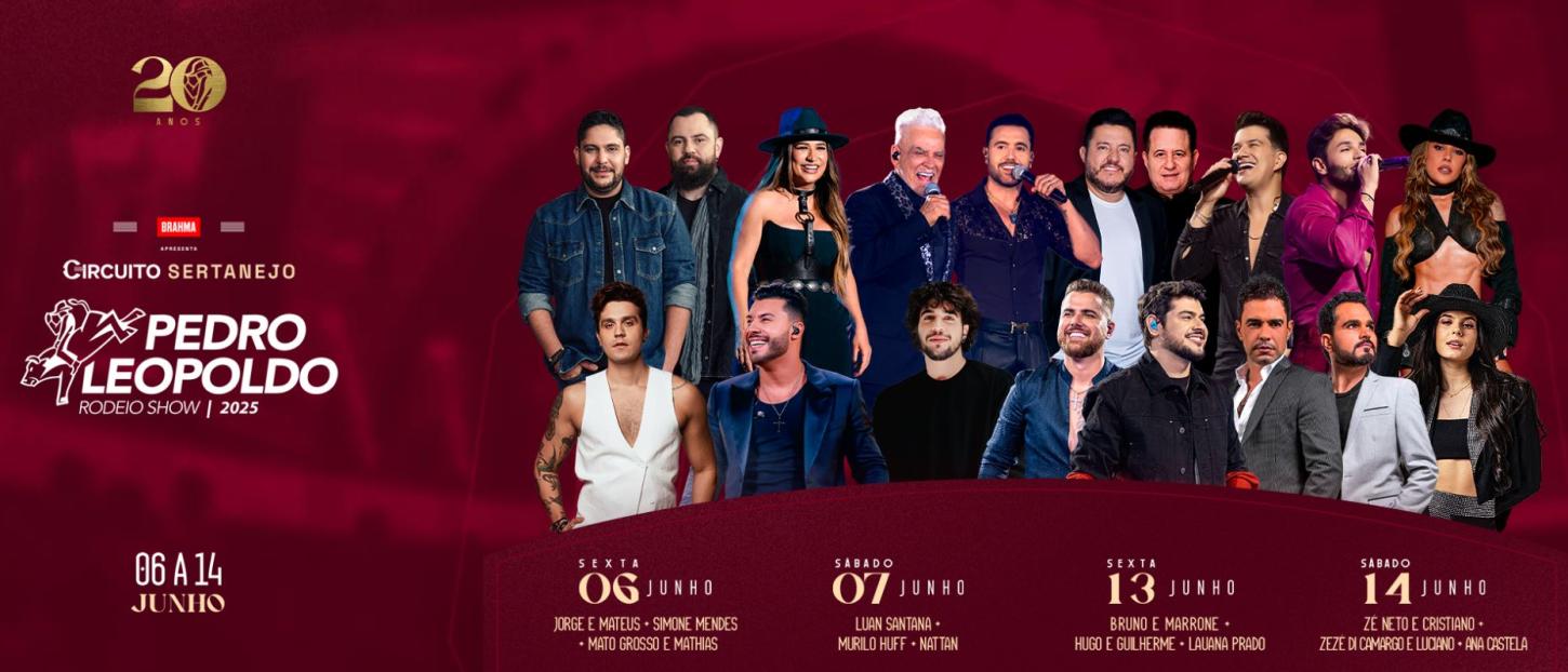 Com maior palco já montado em Minas Gerais, Pedro Leopoldo Rodeio Show prepara megaestrutura para comemorar 20 anos