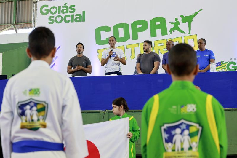 Luziânia sedia 1ª Copa Entorno de Artes Marciais, prestigiada pelo coordenador da Frente do Esporte na Alego, Ricardo Quirino