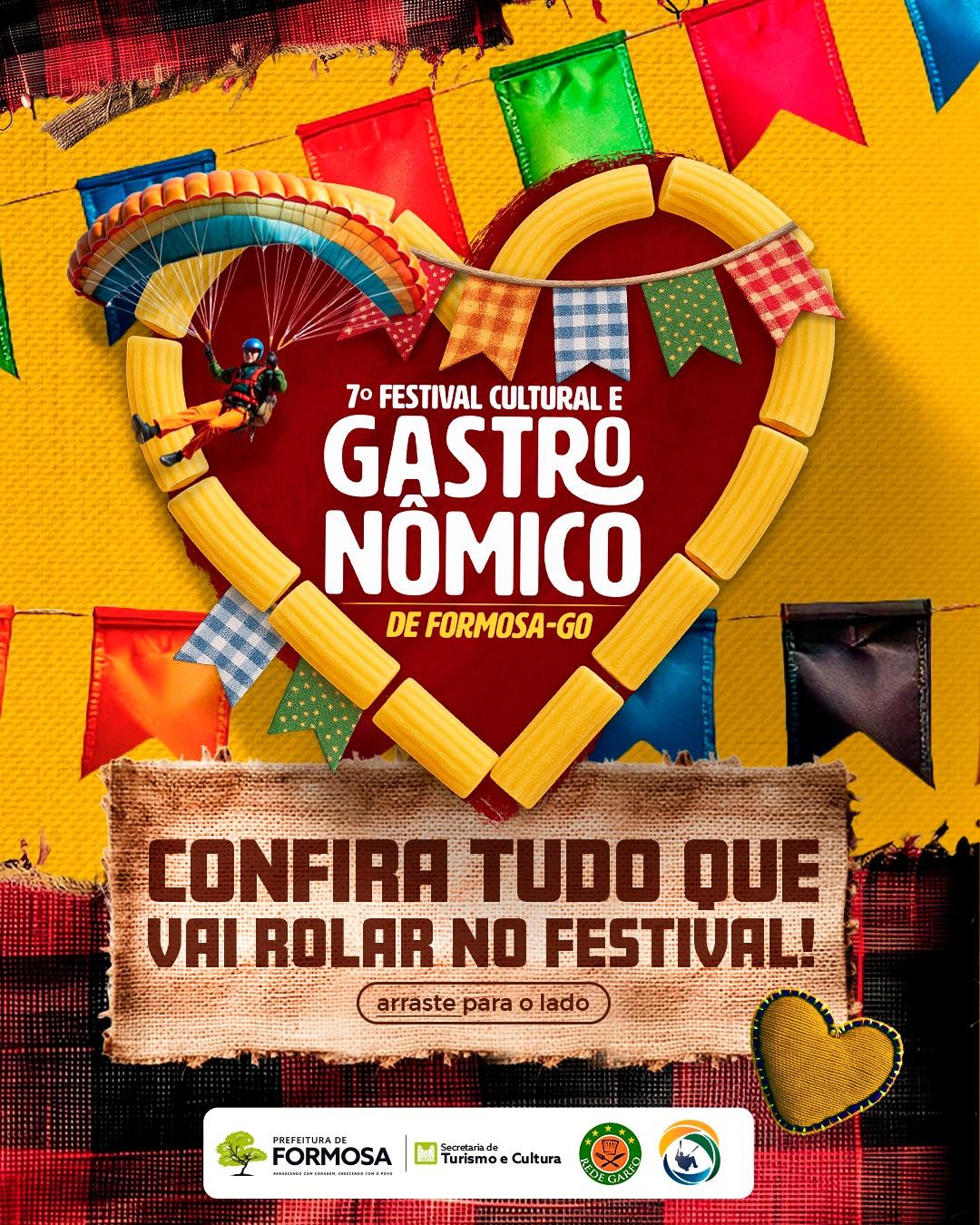 O 7º Festival Cultural e Gastronômico de Formosa-GO