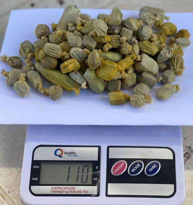 Homem tenta entrar na CPP de Formosa com 94 cápsulas de maconha no estômago