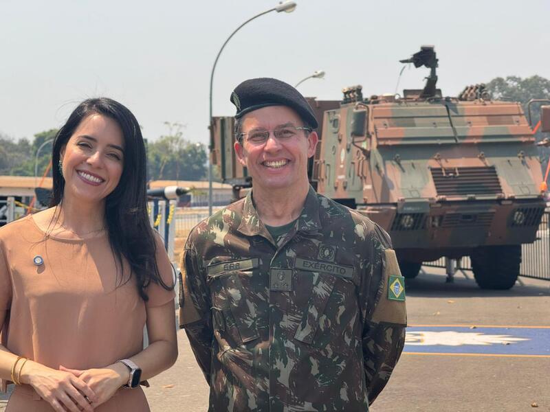Deputada Delegada Fernanda visita Forte Santa Bárbara em Formosa