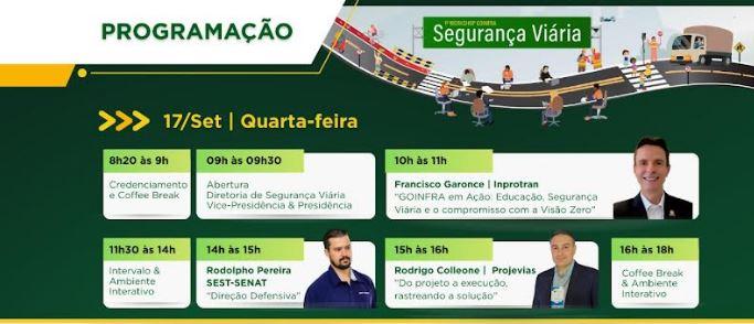 Goinfra promove 1º Workshop de Segurança Viária para discutir melhorias no trânsito