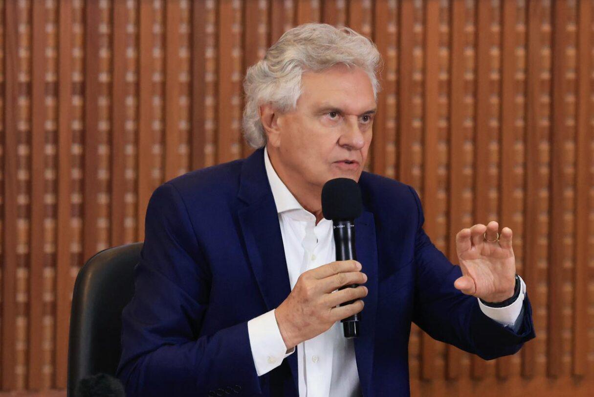 Caiado debate segurança pública em encontro com governadores no Rio