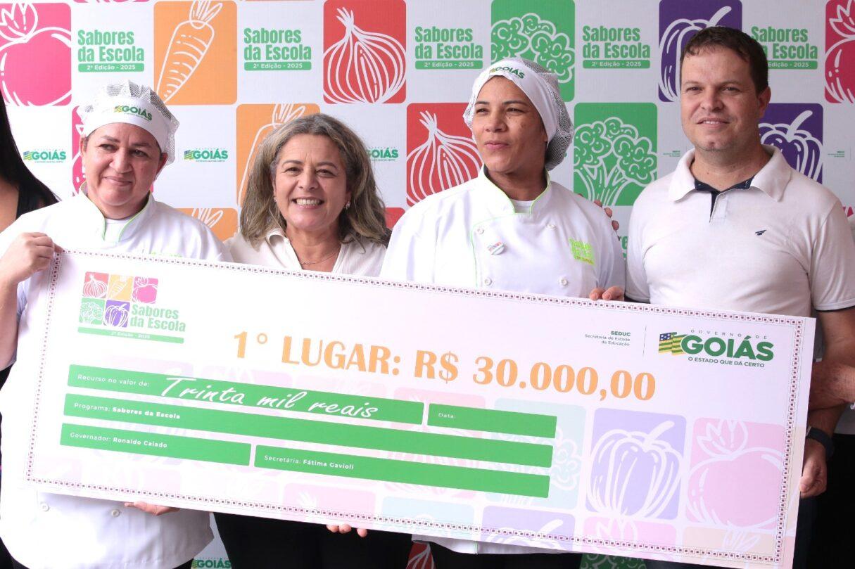 Merendeiras de Planaltina de Goiás vencem Concurso Sabores da Escola