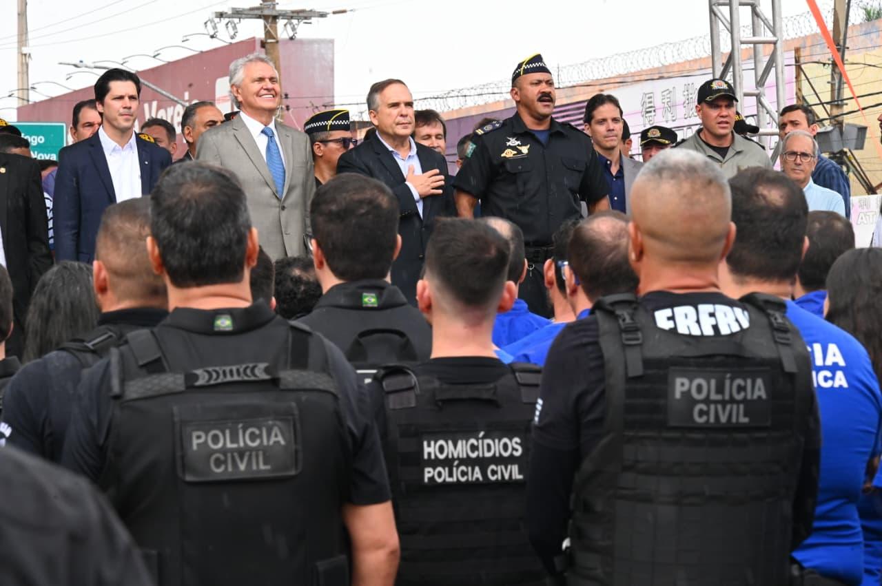 “Goiânia vai ser a cidade mais segura do Brasil”, diz Mabel no lançamento da Operação Natal Seguro 2025