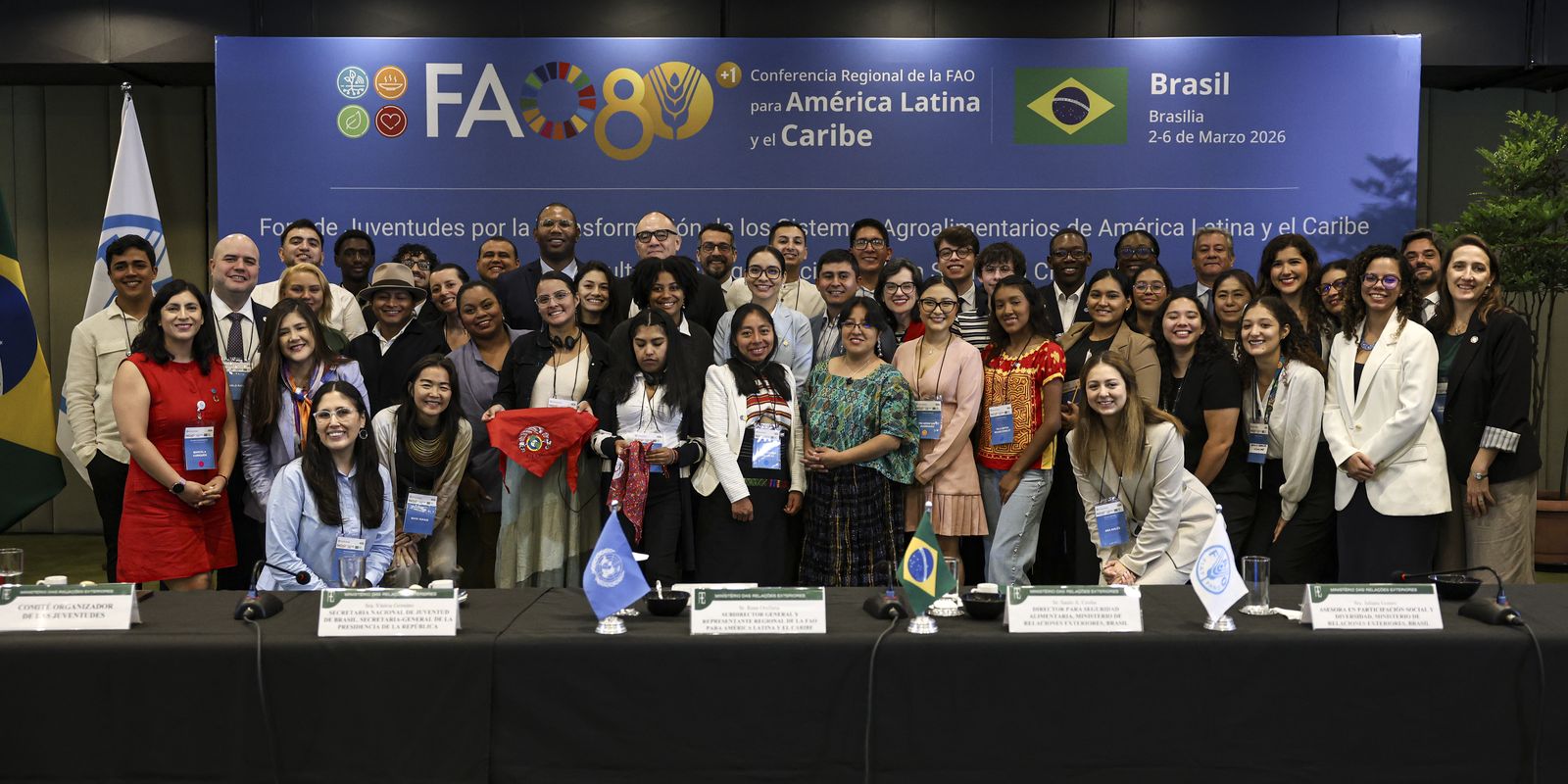 Jovens da América Latina e Caribe discutem combate à fome