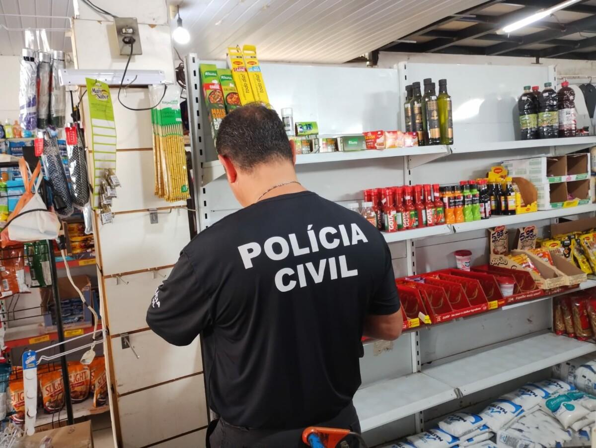Operação Olho Vivo fecha comércio de alimentos em Goiânia
