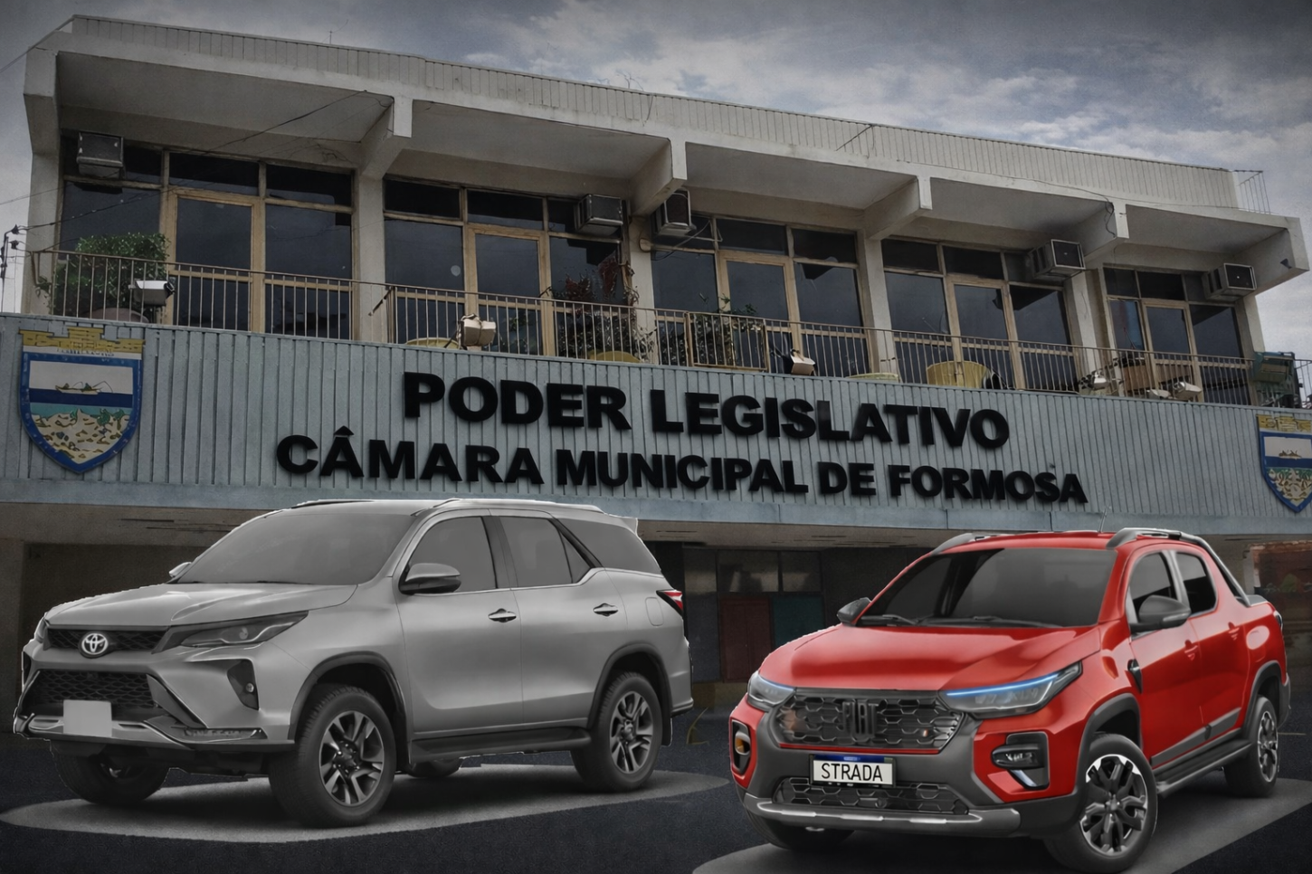 Câmara de Formosa gasta mais de R$ 534 mil com veículos de alto padrão e decisão gera críticas
