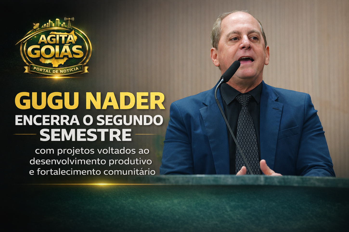 Gugu Nader encerrou o segundo semestre com projetos voltados ao desenvolvimento produtivo e fortalecimento comunitário