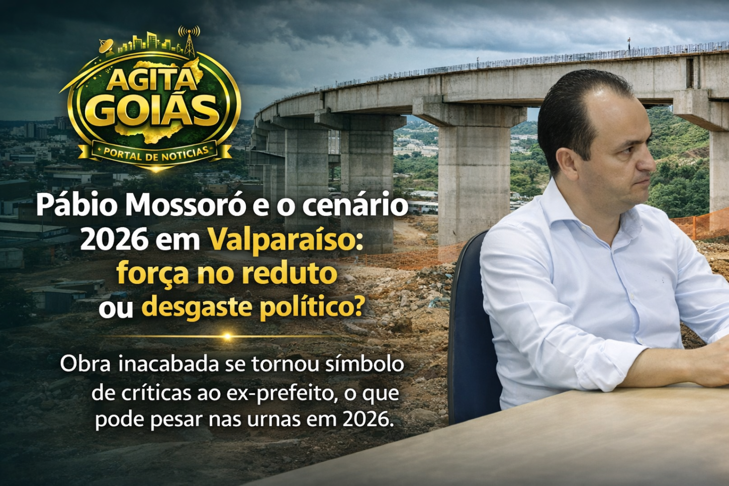 Pábio Mossoró e o cenário de 2026 em Valparaíso: força no reduto ou desgaste político?