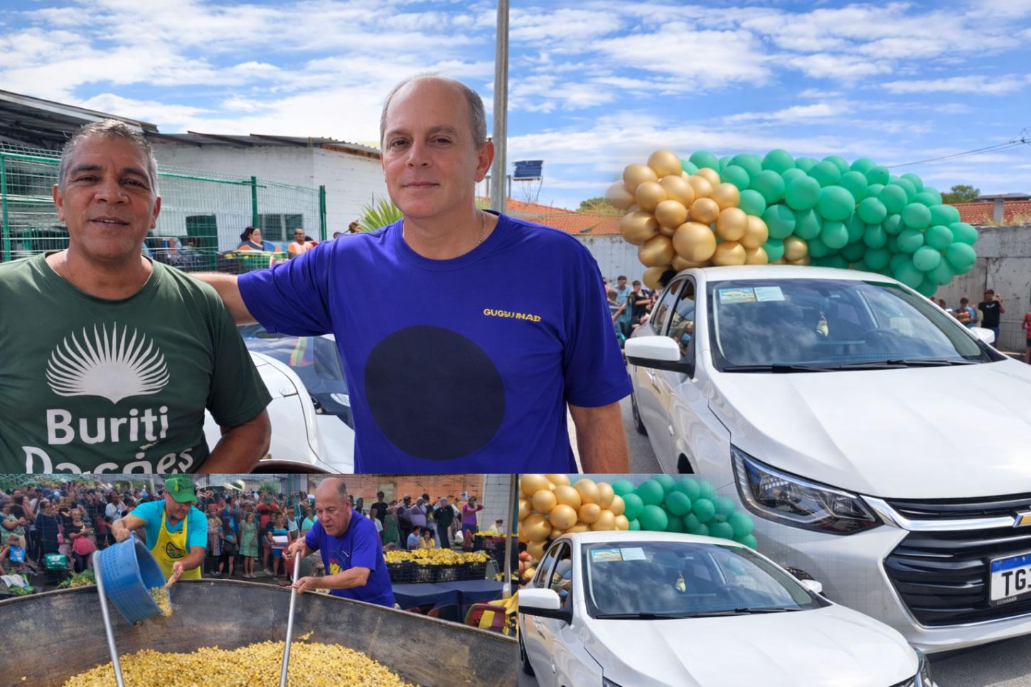 Panelão do Gugu Nader reúne população em grande ação solidária em Aparecida de Goiânia