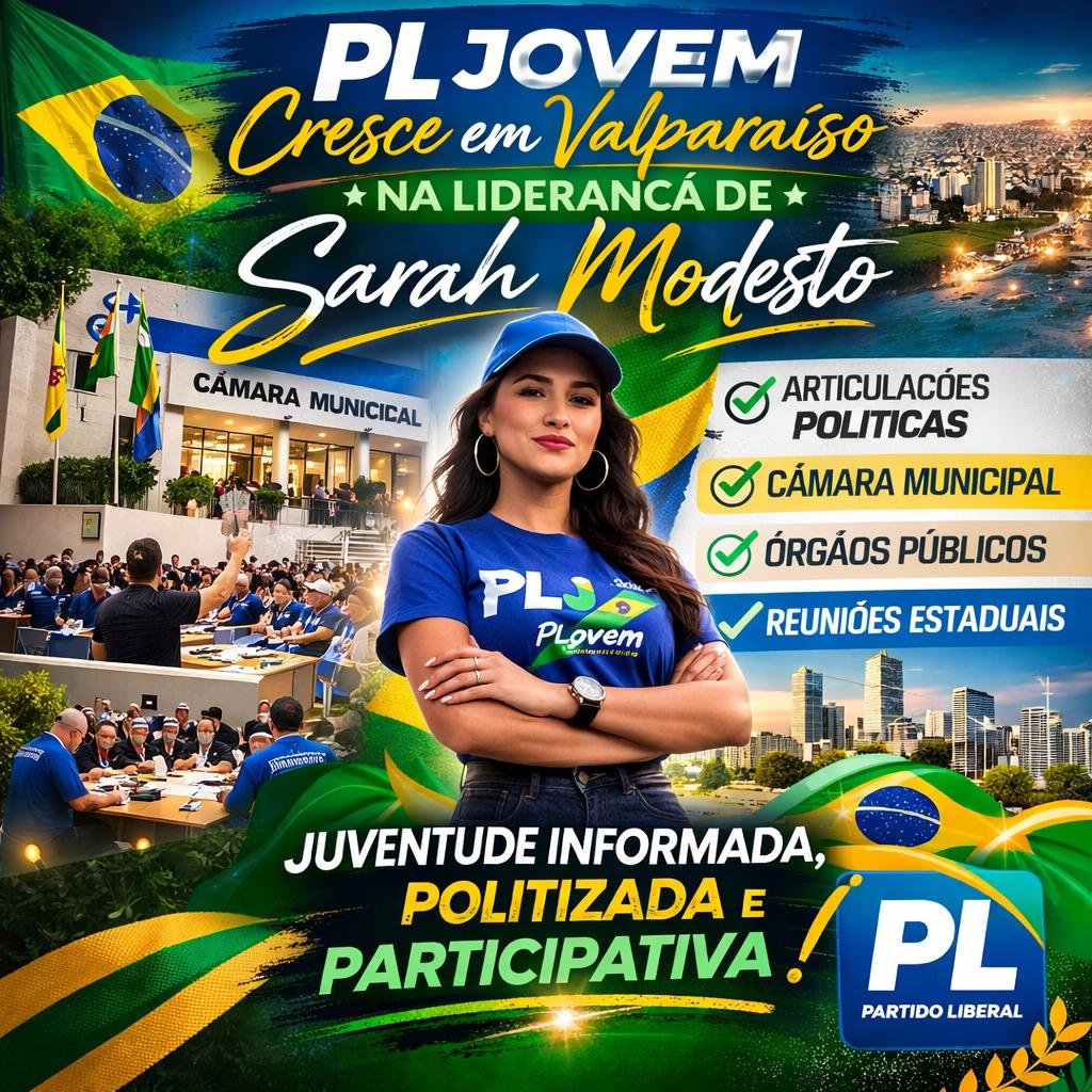 Partido Liberal Jovem cresce em Valparaíso na liderança de Sarah Modesto