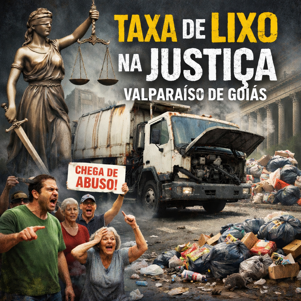 TJGO julgará agravo sobre cobrança da taxa de lixo em Valparaíso de Goiás