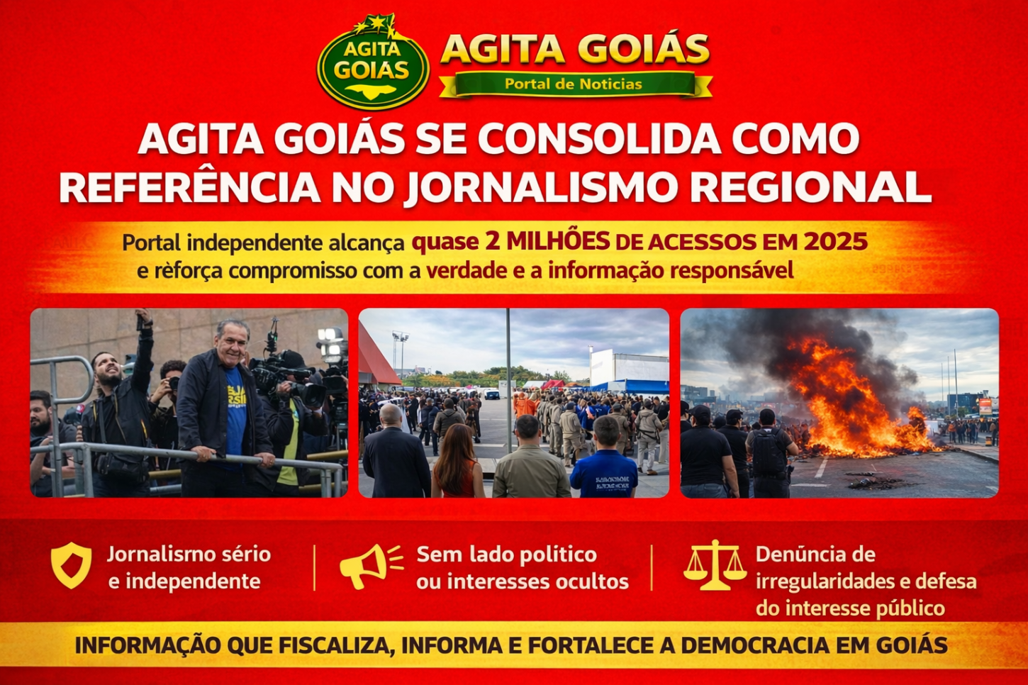Agita Goiás se Consolida como Referência no Jornalismo Regional