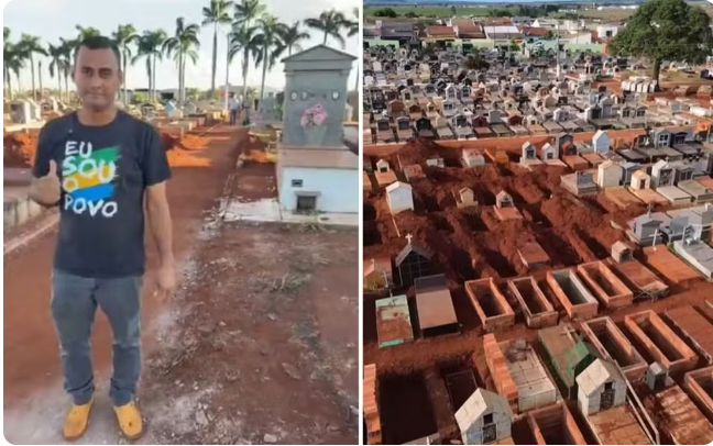 Influenciador é preso após denunciar retirada de restos mortais em cemitério de Rio Verde