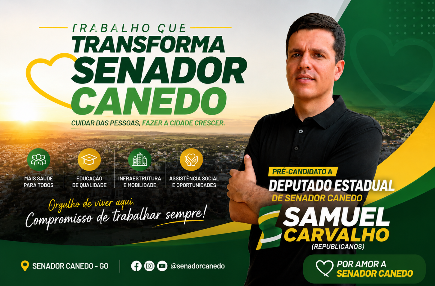Mulheres vão decidir eleições em Senador Canedo