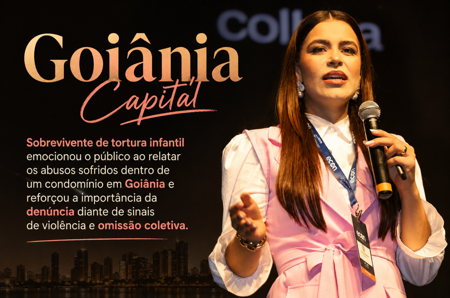 O silêncio protege o agressor, não a vítima”: Lucélia Rodrigues leva debate sobre violência em condomínios ao 28º ECON
