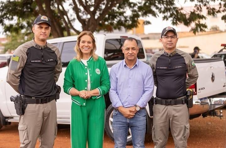 Carlinhos do Mangão e deputada federal Lêda Borges fortalecem a segurança no Entorno com novo batalhão da PM em Novo Gama
