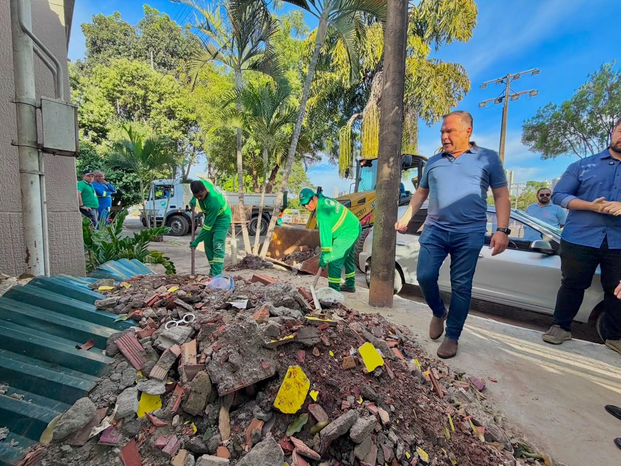 Prefeito Sandro Mabel lança segunda etapa do Programa Goiânia+Bonita na Vila Redenção