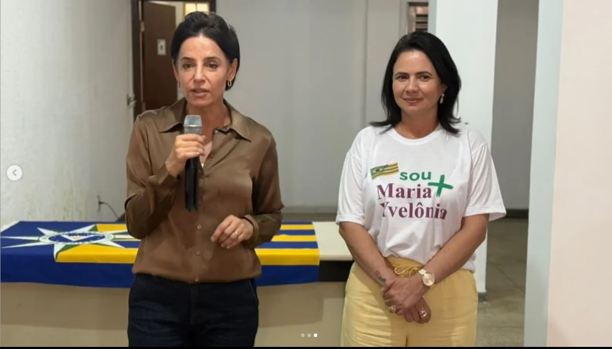 Ana Paula Rezende visita Maria Yvelônia em Valparaíso e fortalece articulação política do PL no Entorno