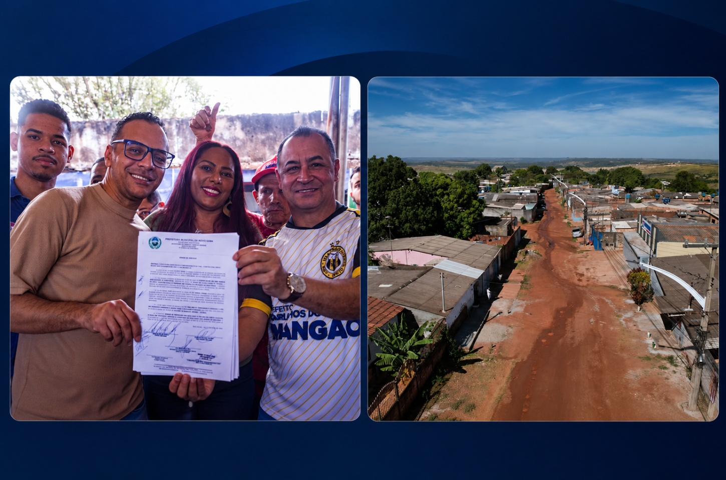Carlinhos do Mangão anuncia pacote de R$ 9,8 milhões para transformar a Vila União em Novo Gama