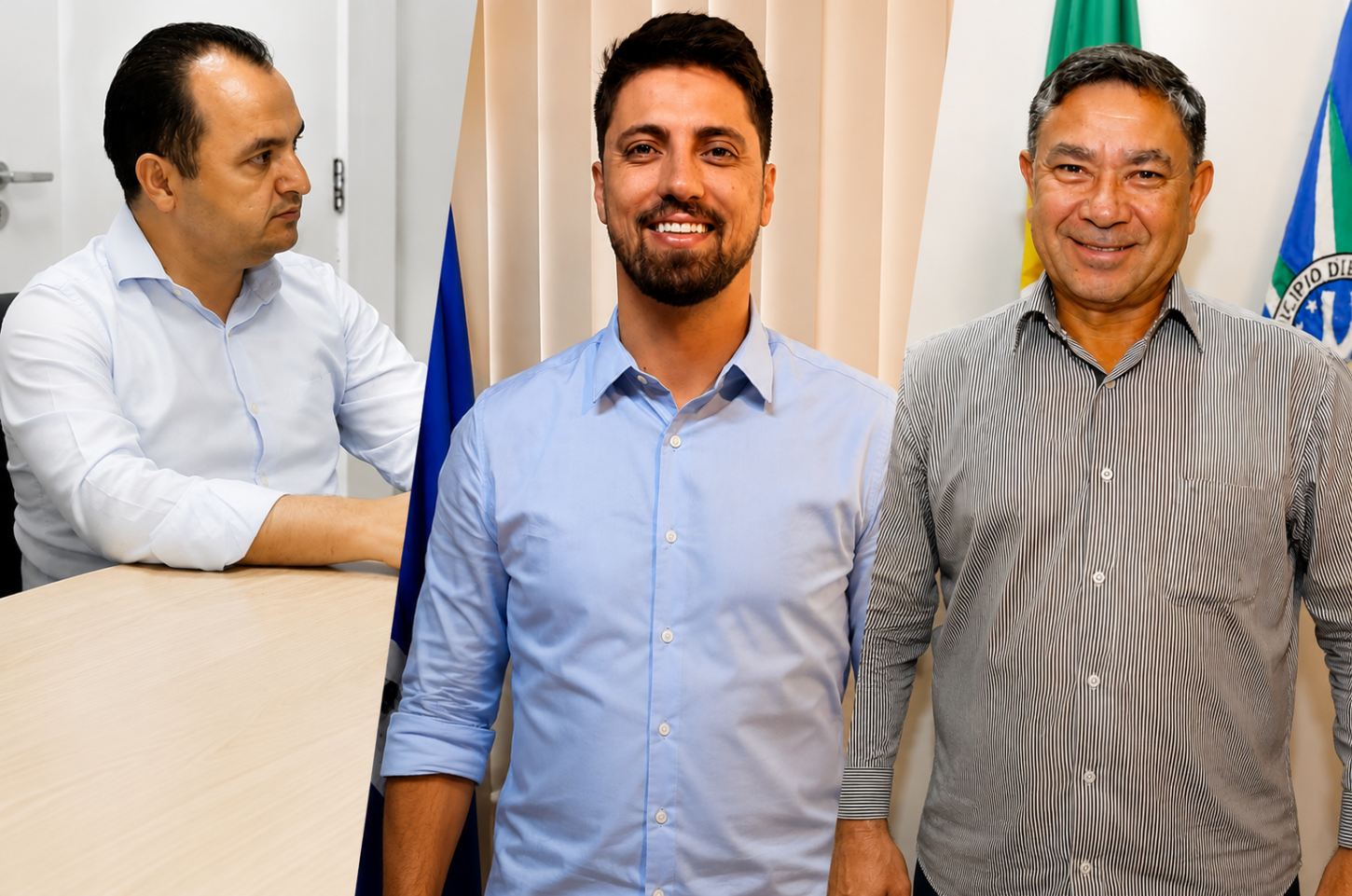 Pábio Mossoró, pré-candidato a deputado estadual, deixa a Prefeitura; Marcus Vinicius governa com ampla maioria na Câmara e permanência de nomes históricos da antiga gestão gera debate em Valparaíso de Goiás