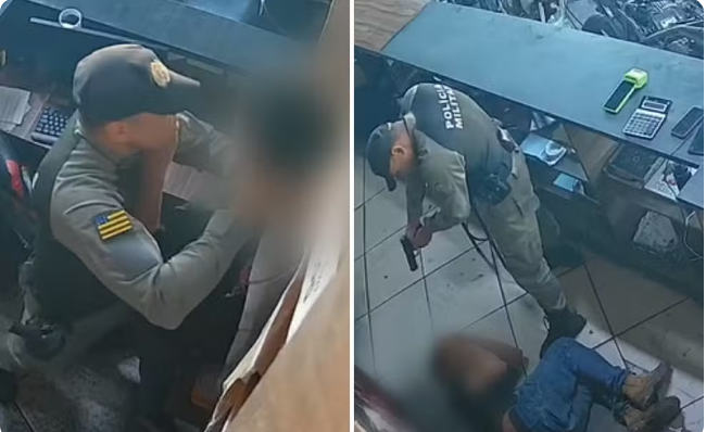 # PM é detido após agredir e ameaçar adolescente de 16 anos dentro de loja em Catalão: 