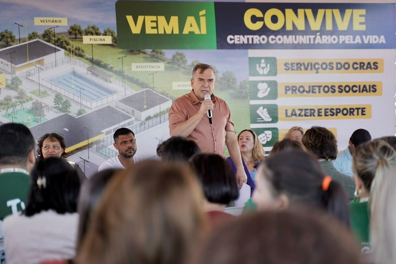 Prefeito Sandro Mabel lança obras do Convive para prevenção à violência na Região Norte