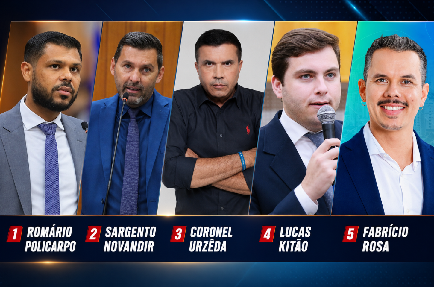 Vereadores de Goiânia lideram intenção de voto na Capital em corrida para Alego, aponta pesquisa