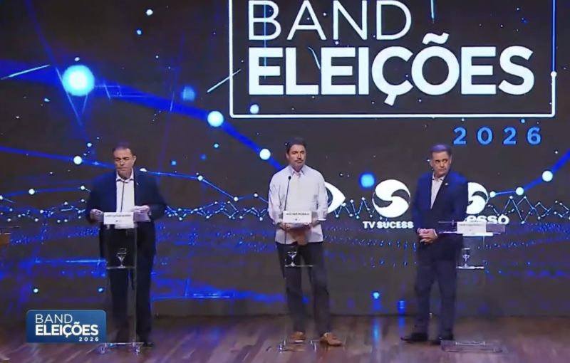 Daniel Vilela fica fora do primeiro debate da Band em Goiás e ausência movimenta disputa pelo Governo