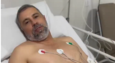 Deputado Amauri Ribeiro sofre acidente ao cair de carreta e é internado em hospital