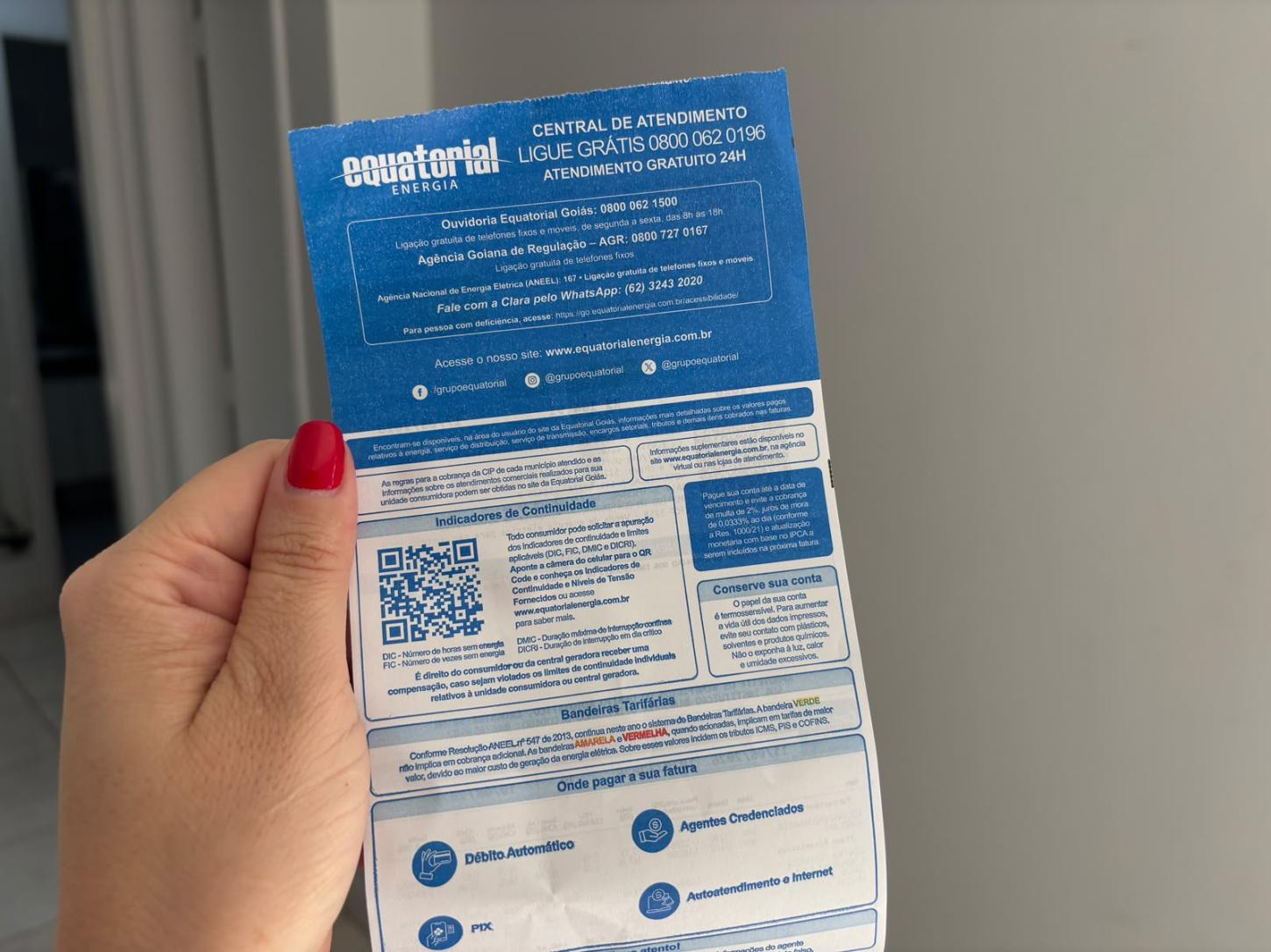 ETIQUETA AZUL DA EQUATORIAL: AVISO DE CORTE OU EXPOSIÇÃO DO CONSUMIDOR?