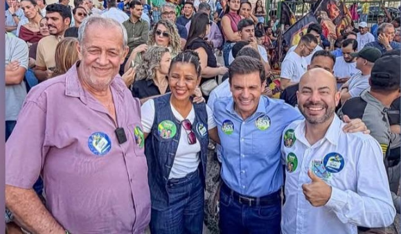 Hugo do Laticínio prestigia convenção de Issy Quinan e reforça aliança política em Pires do Rio